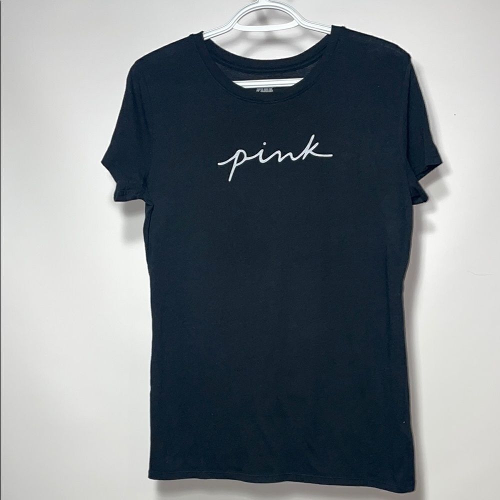 PINK Victoria's Secret Black T-Shirt